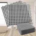 12Pack 12" x 12", Interlocking Rubber Floor Tiles Soft PVC Non-Slip Tile Splicing Shower Mat Outdoor Cushion Mat