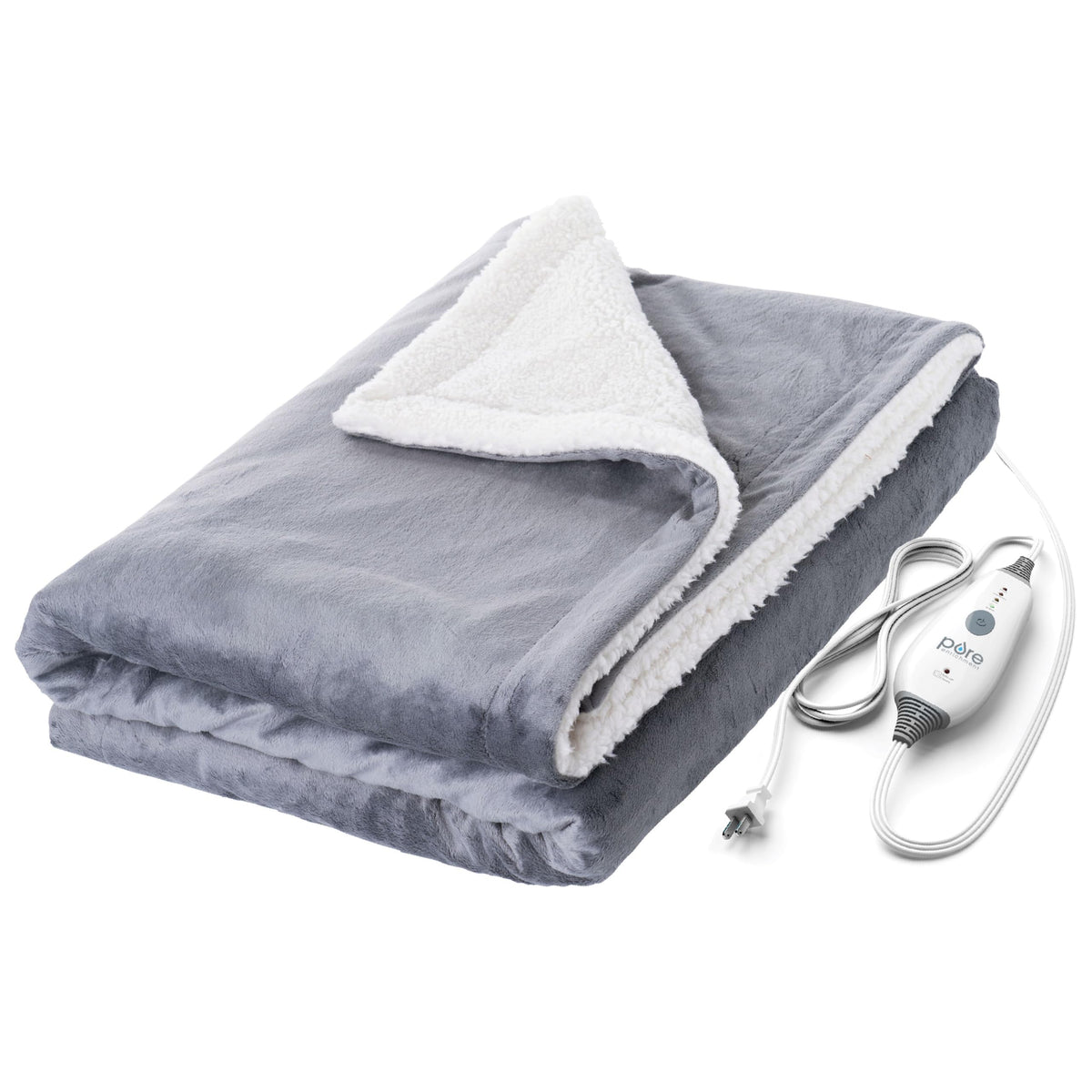 WeightedWarmth 2-in-1 Heated Weighted Blanket, 13 lb