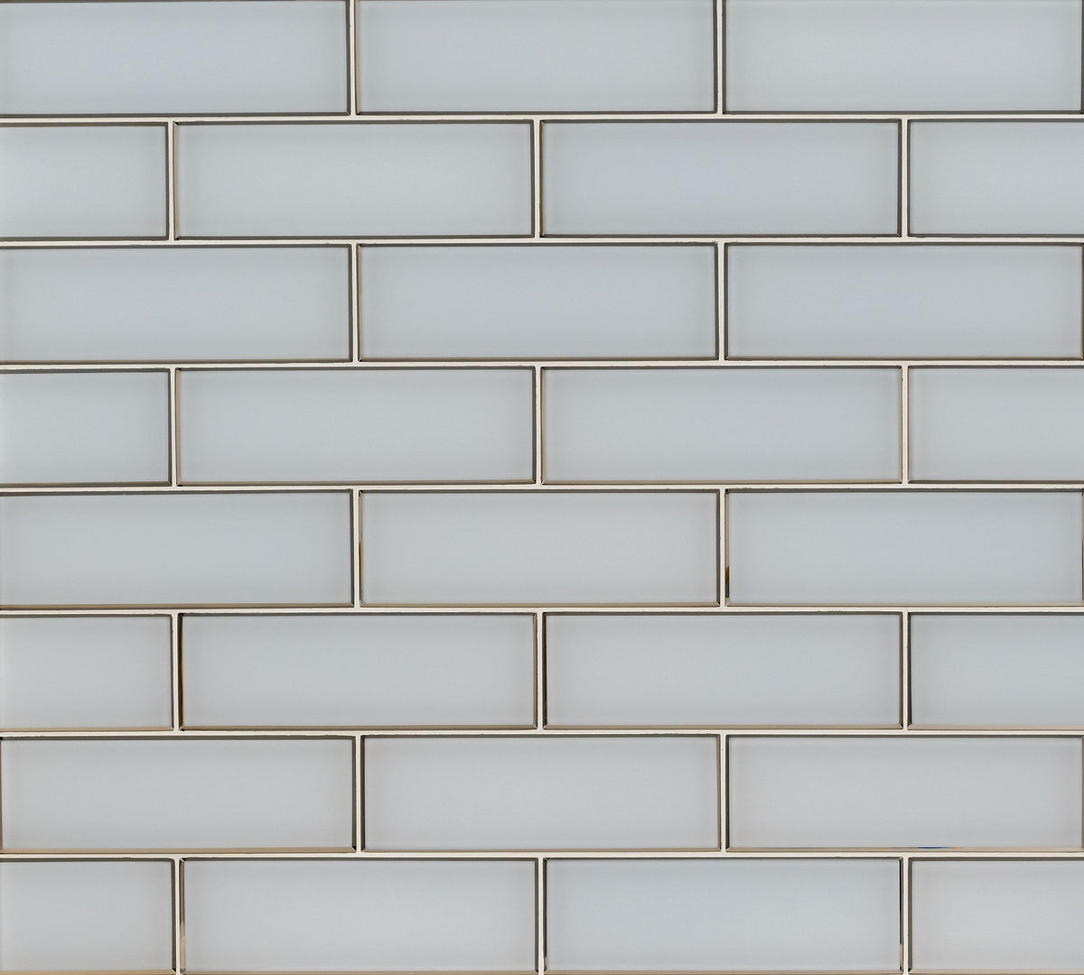 Beveled Glass Subway Tile | Ice Bevel | 4" x 12"