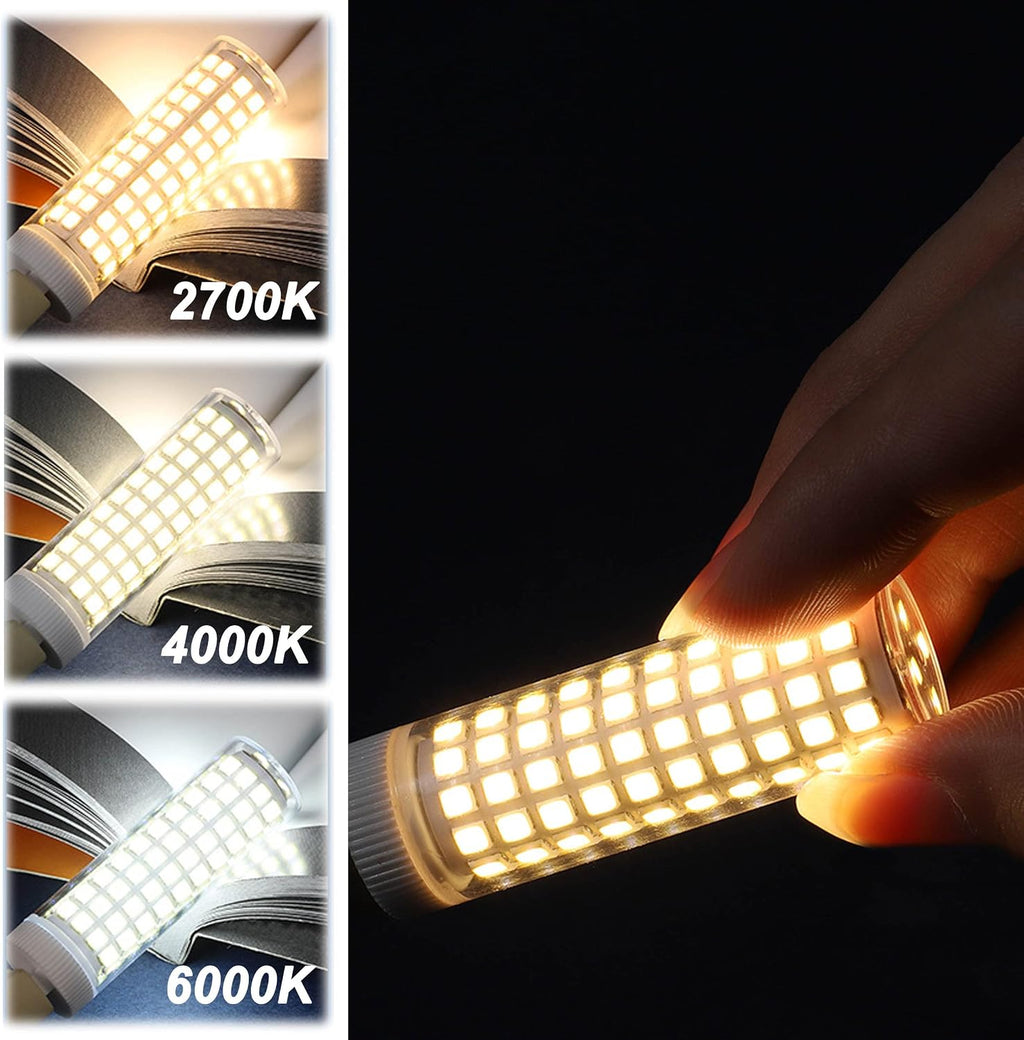 E12 100 Watt Equivalent LED Candelabra Bulbs C7,2700K Warm White