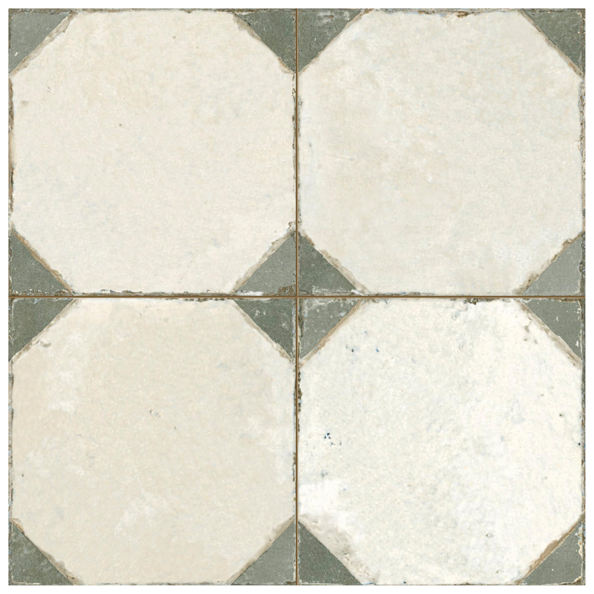 Kings Yard Sage 17-5/8" x 17-5/8" Ceramic Floor and Wall Tile