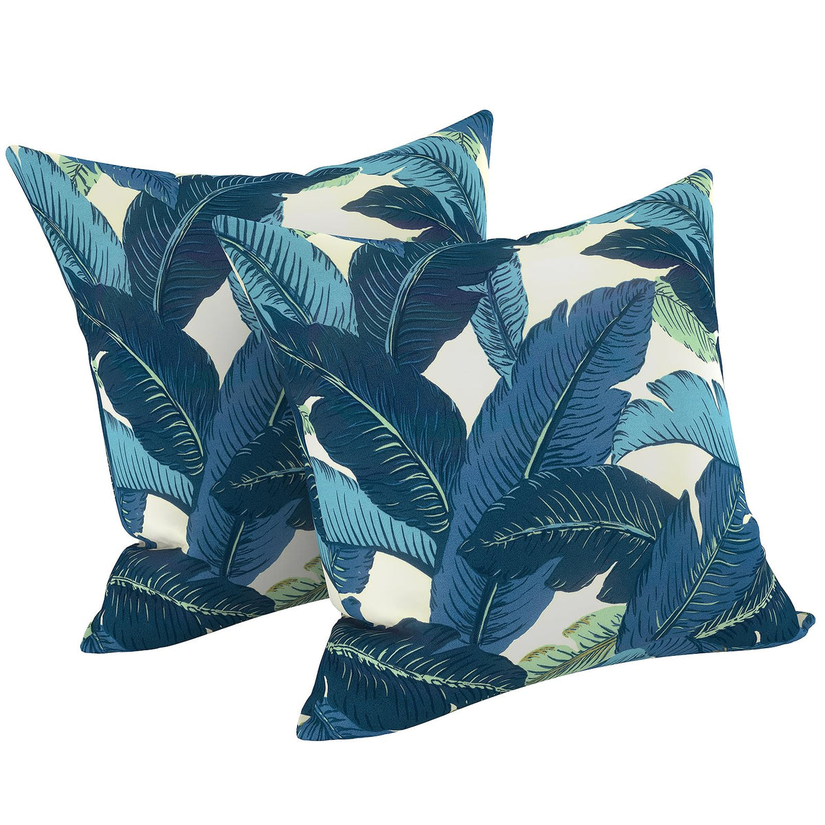 Outdoor Throw Pillows, Decorative Throw Pillows with Inserts, 20"x20" Square Pillows for Bed, Couch, Sofa and Patio