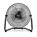 18" 3-Speed High Velocity Industrial Floor Fan, Heavy Duty Metal for Warehouse Workshop Basement, 1 Pack