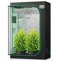 Upgraded 2x4x6 Grow Tent 48"x24"x72" High Reflective Mylar Tents
