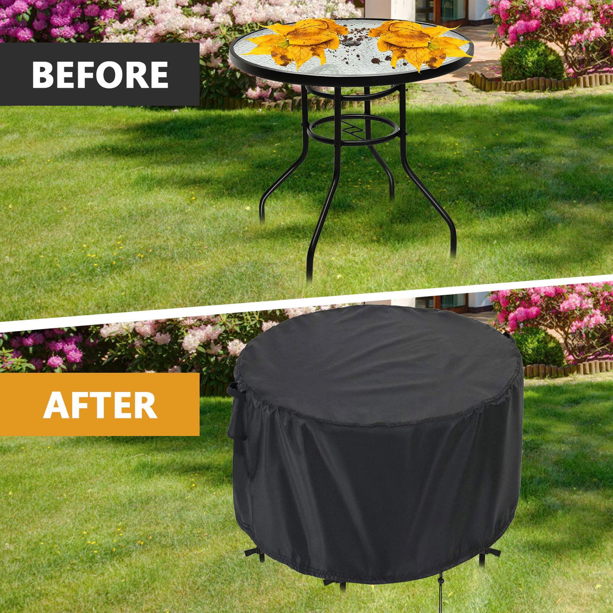 Patio Furniture Covers Waterproof Round Patio Table Cover 24 inch