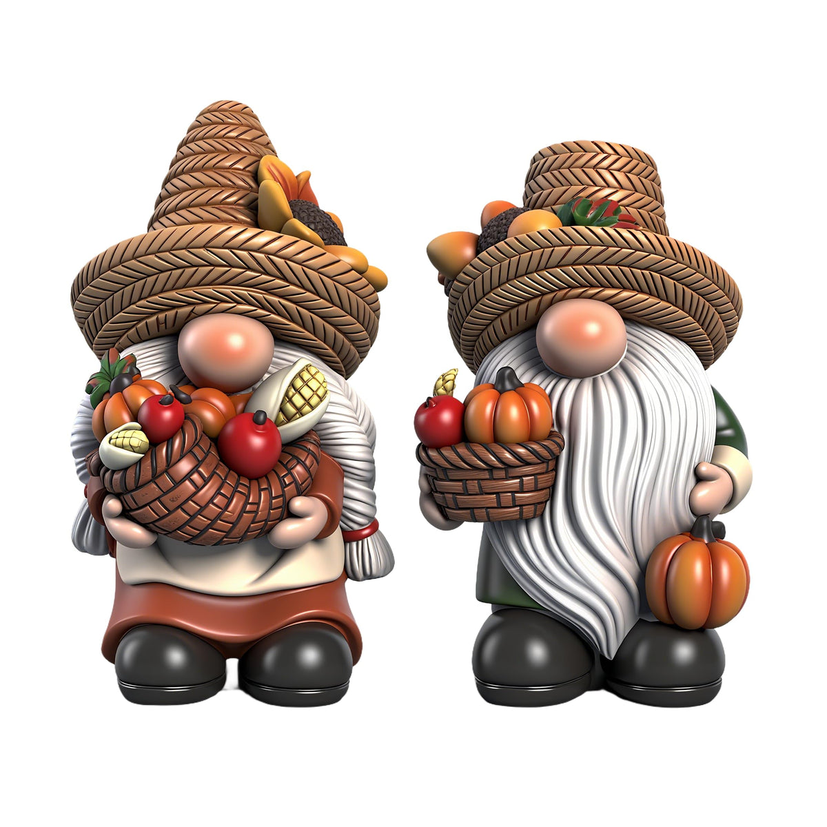 Fall Thanksgiving Decorations | Thanksgiving Gnomes for Indoor & Otdoor Garden Pumpkin Gnomes Decorations | Autumn