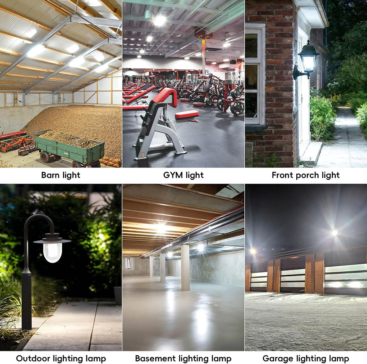 Led Corn Light Bulb - 40W 5000LM Equivalent 400Watt E26 6000K for Warehouse