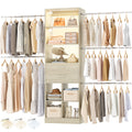 Closet System, Built in, Not Free Standing, Enclosed Storage Volume: 2.58 ft3, Greige Oak