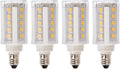 5W (60W Equiv.) E11 Base LED Halogen Replacement Bulb, Mini-Candelabra, 120V, 3000K, 450 Lumens, Dimmable, 4-Pack