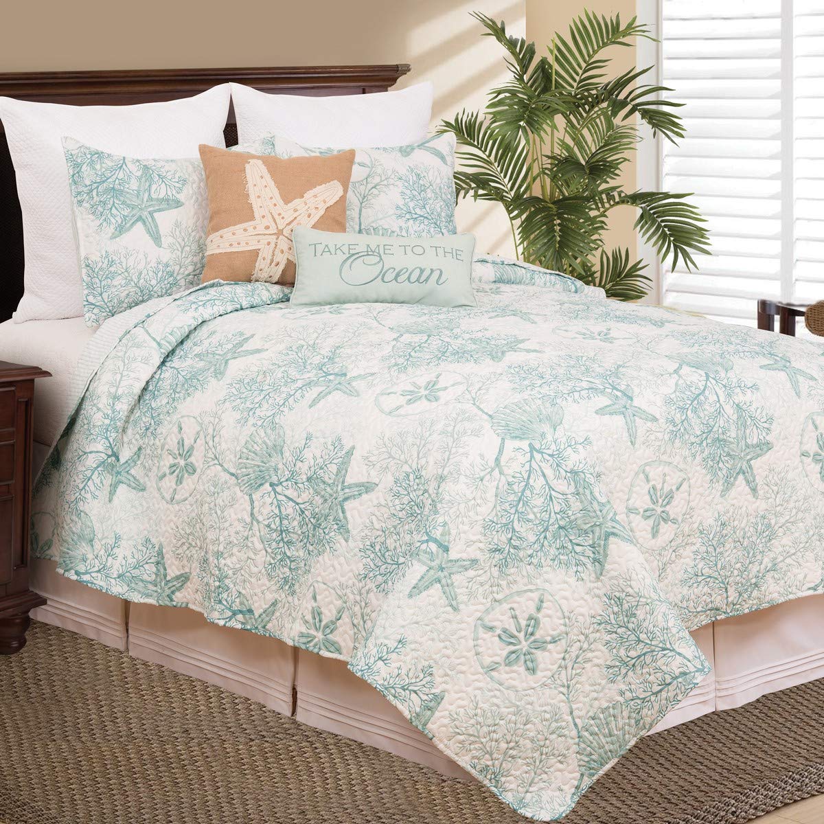 Ocean Treasures 3-Piece Quilt Set