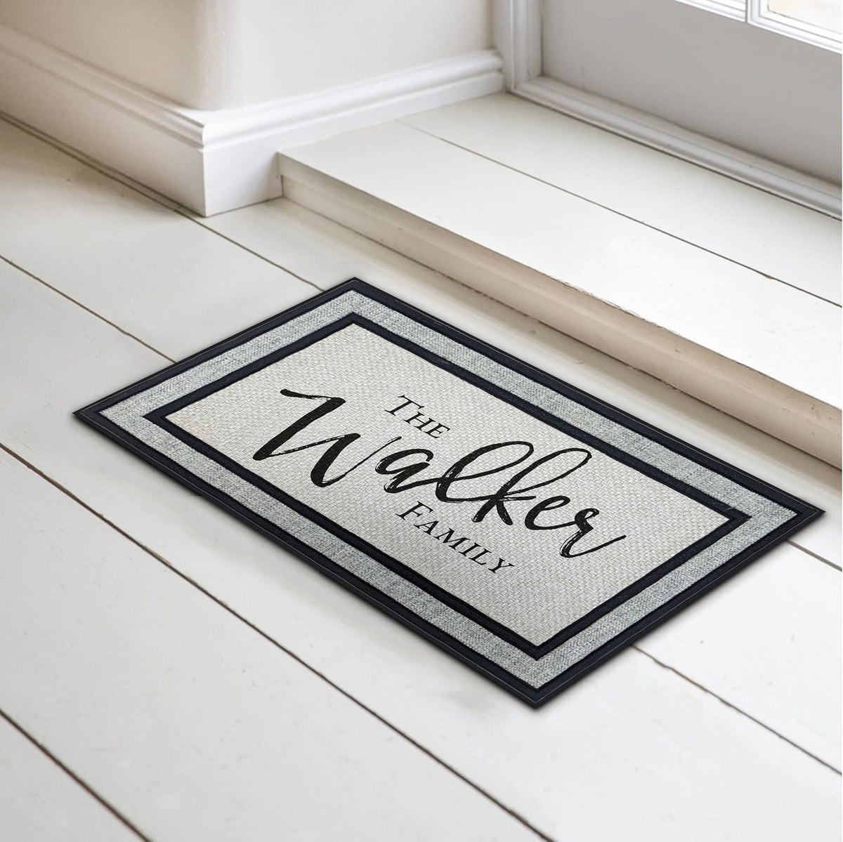 Personalized Monogram 18"x 30" Custom Doormat Door Mat for Front Door
