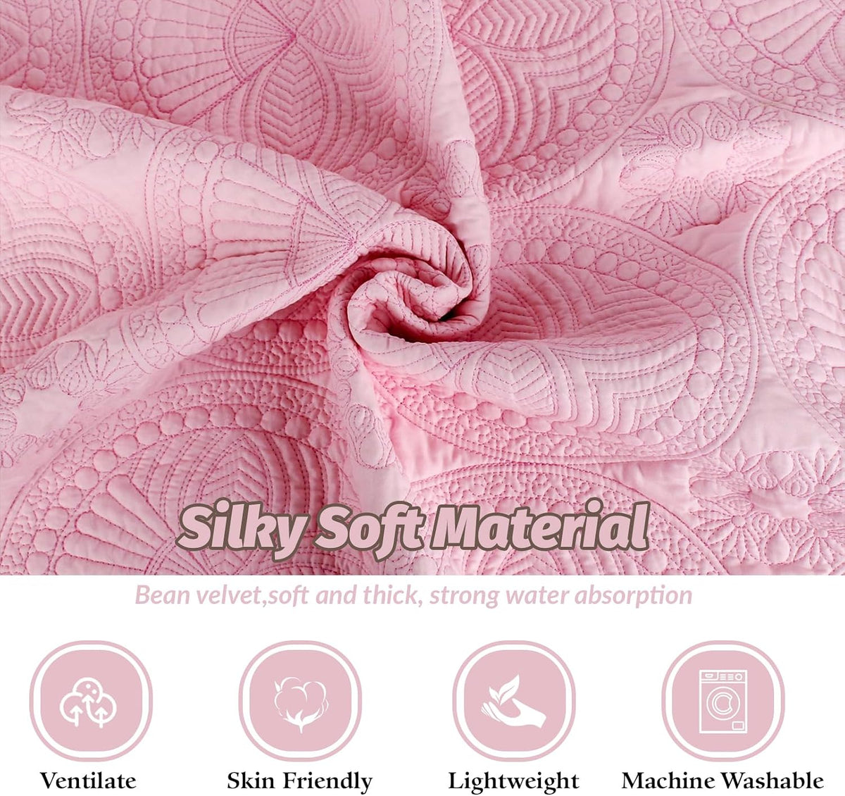 Personalized Lightweight Blanket Quilt Cotton, Custom Embroidered Embossed Chunky Knit Baby Blanket with Name,40 *