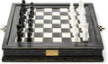 Chess Set, Black-and-White Courtly Check