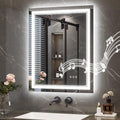 24" x 30" LED Bathroom Mirror with Lights, Frontlit & Backlit