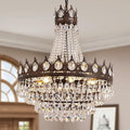 Vintage French Empire Crystal Chandelier for Dining Rooms and Living Areas