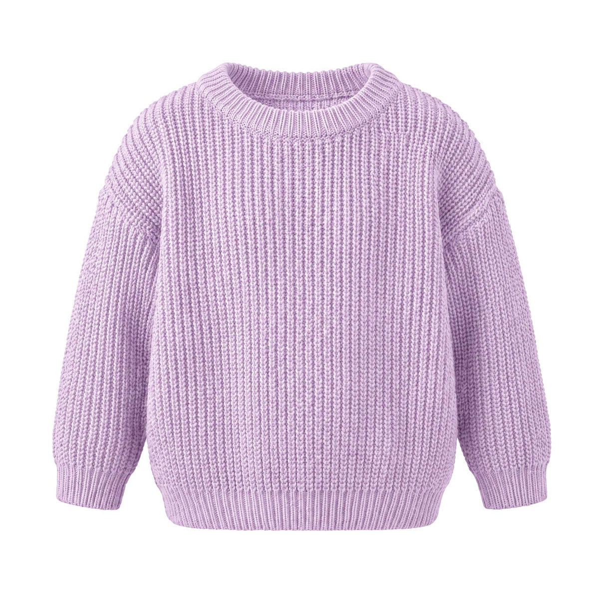 Toddler Baby Girl Boy Sweater Fall Winter Long Sleeve Knit Pullover Sweatshirt Outfit Tan