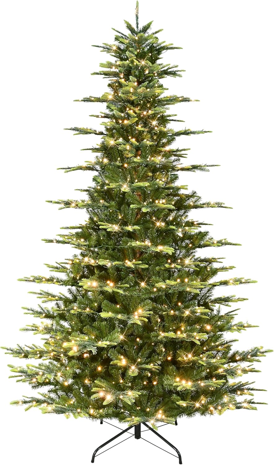 International 9 ft. Pre-Lit Aspen Fir Artificial Christmas Tree