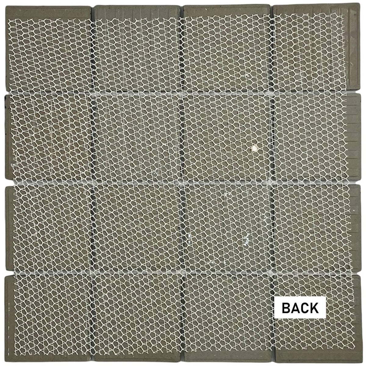 5 sq.ft. Black 3x3 Inches Porcelain Tile - Polished Square Mosaic for Swimming Pools, Spas, Showers, Kitchen