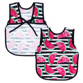 Watermelon Stripes Cooking Crafting Bib Smock Preschool 3-5