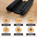 Self Closing Double Action Spring Hinge Saloon Brass 6 Inch