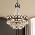 Large Vintage French Empire Crystal Chandelier for Dining Rooms and Foyers