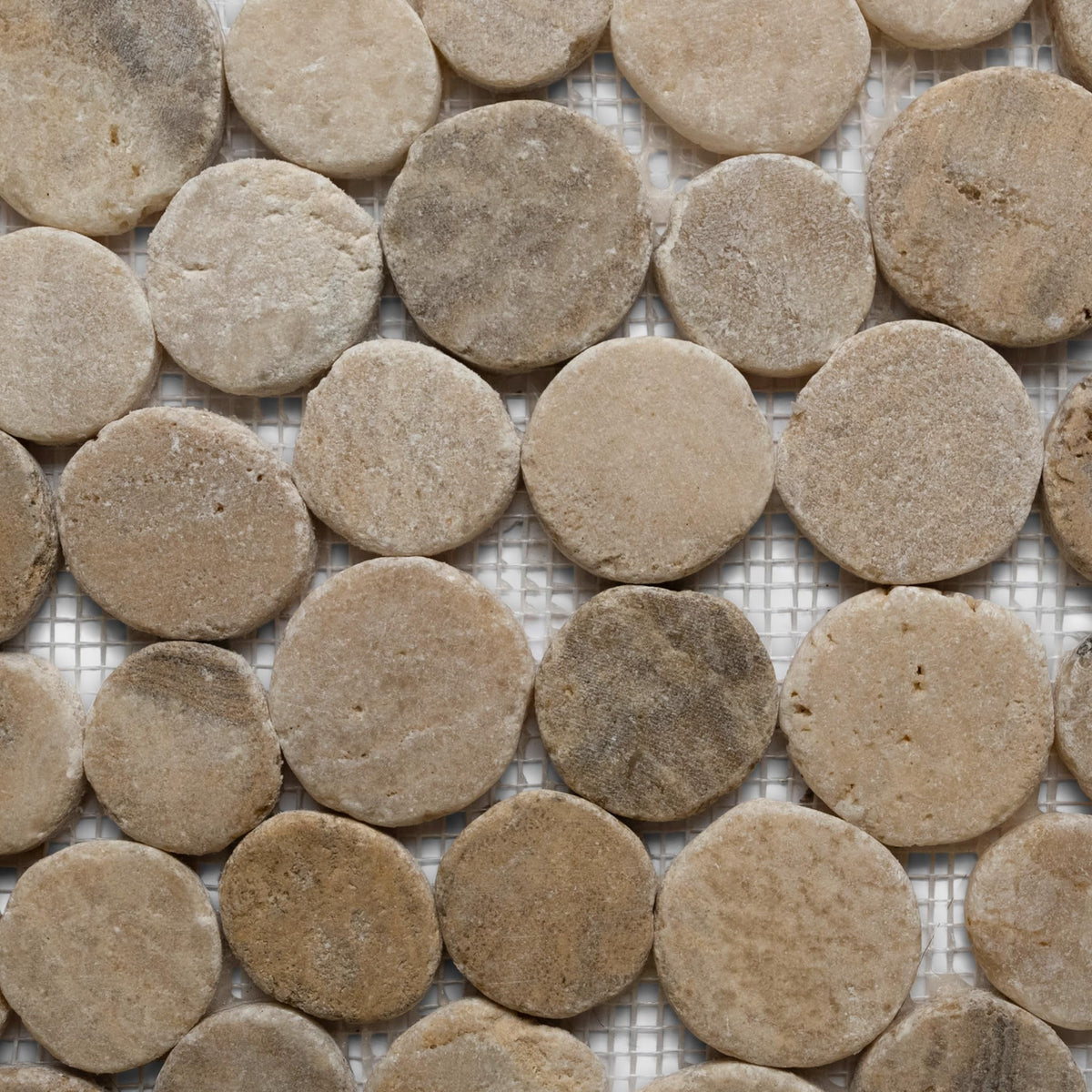 CNK Premium Hand-Sorted Natural Mosaic - 12" X 12" Unpolished Natural Stone, Bathroom, Kitchen, Backsplashes, Shower
