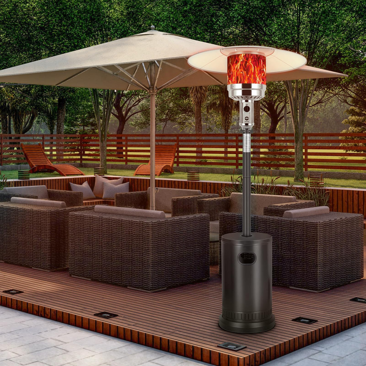 50, 000 BTU, Propane Patio Heater