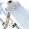 Filtered Shower Head with Handheld,High Pressure 4 Mode Shower with Filters