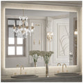 40" x 32" Backlit LED Mirror, Safe HD Tempered Glass