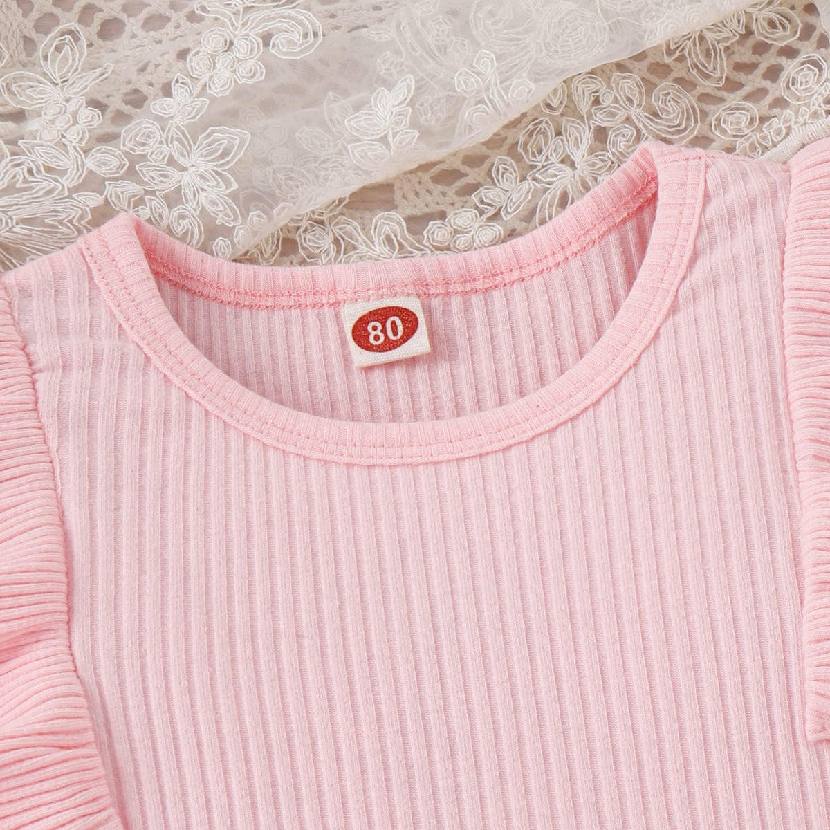 Baby Toddler Girl Outfits Fall Winter Clothes Turtleneck Knitted Cotton Long Sleeves Tops & Button Mini Skirts Set
