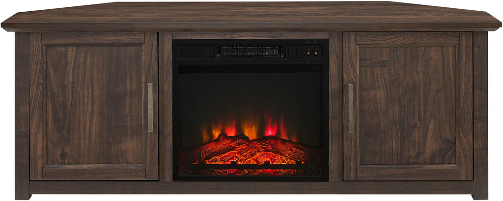 Camden Corner Fireplace TV Stand Fits 65"+ TVs