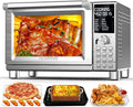 Bravo Pro Smart Toaster Oven Countertop, True Air Fryer Combo w/Improved 100% Convection, 35% Crispier, 112 Presets