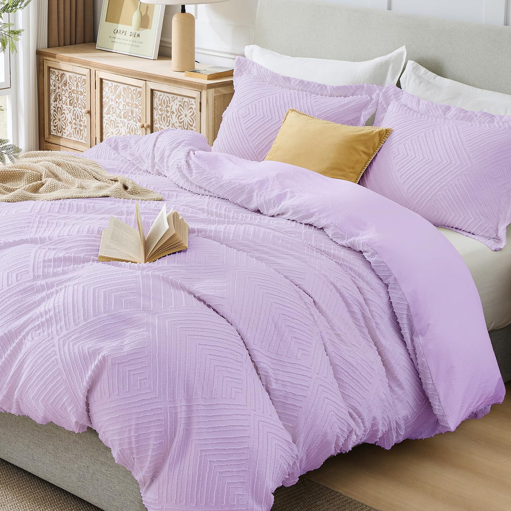 Duvet Cover, 3-Piece, Ultra Soft Pre-Washed Microfiber