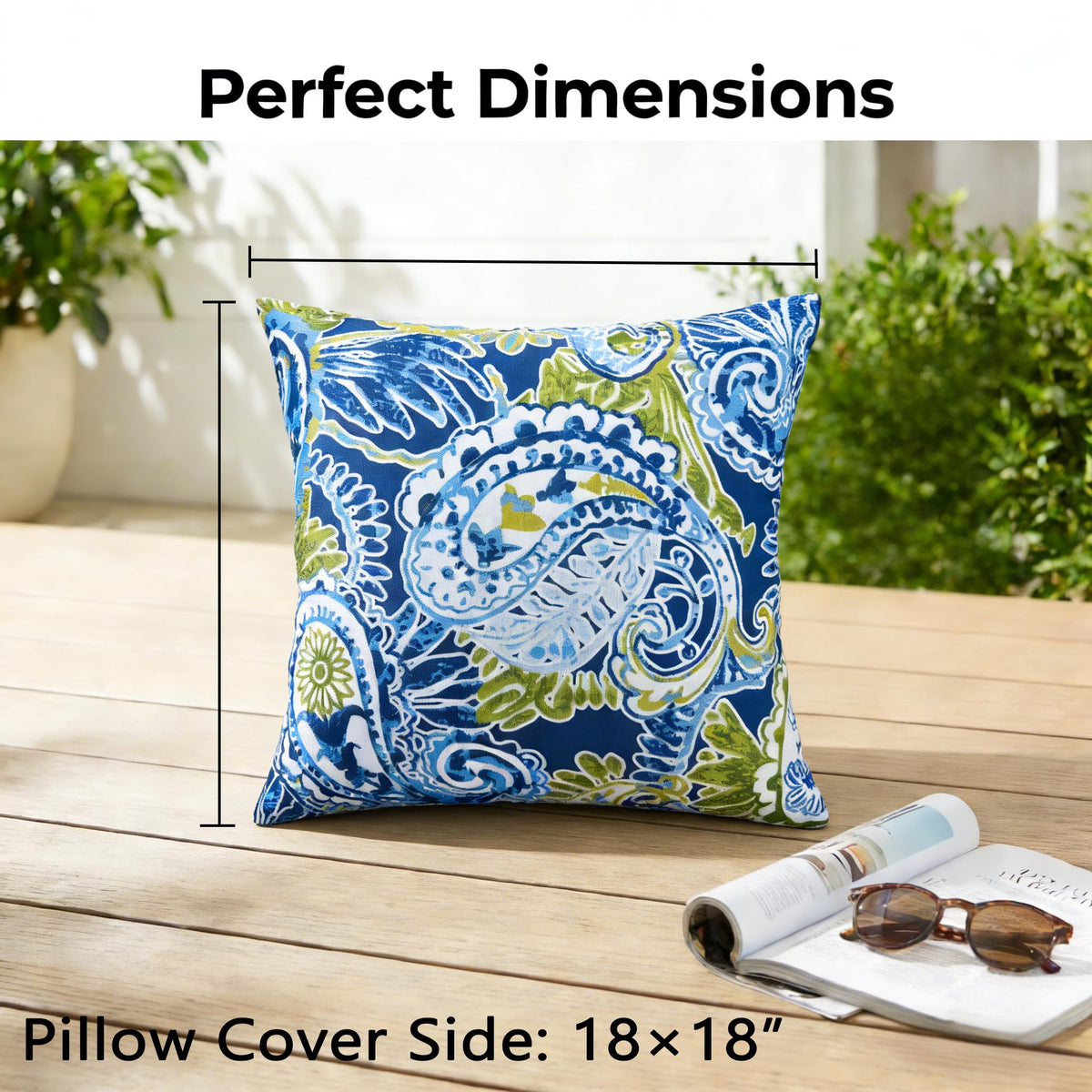 Outdoor Throw Pillow Green Outdoor Pillows with Inserts Included