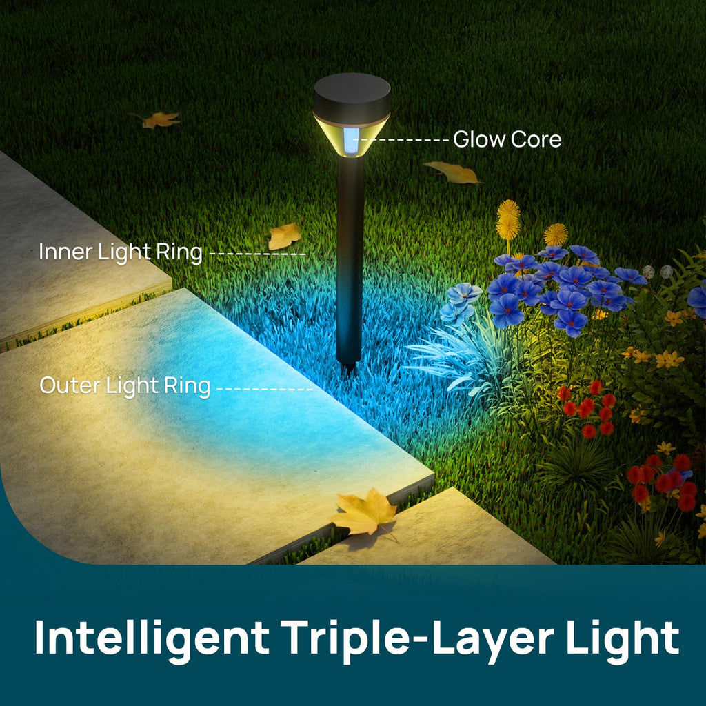 Smart Low-Voltage Path Lights SP6LV, 510LM Outdoor Pathway Lights