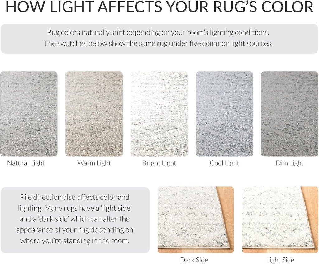 Tulum Area Rug, X-Large Ivory & Grey TUL272A