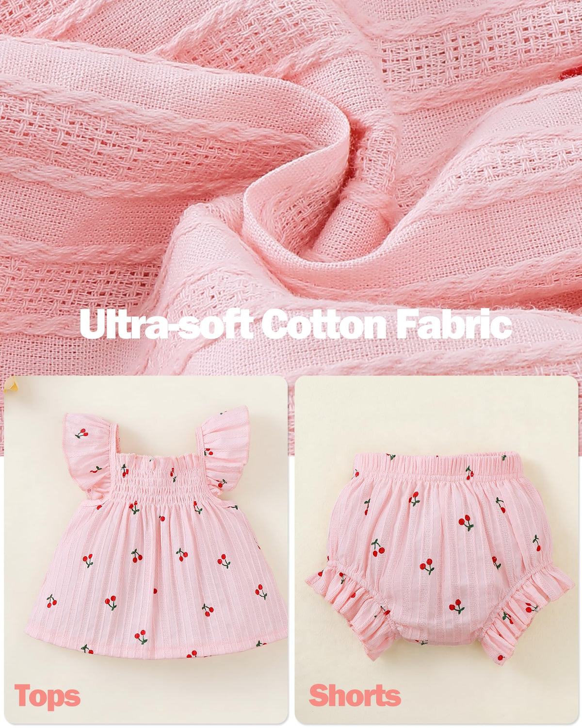 Baby Girl Summer Outfit Girl Baby Clothes Girl Clothes Short Sleeve Shirt Dress Tops And Bloomers Shorts