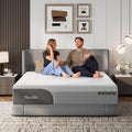 Bliss Cooling Queen Mattress, 14 Inch Gel Queen Memory Foam | Mattress in a Box with Cool-Touch Nylon Cover, Pain