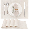 Placemats Set of 6 Kitchen and Dining Table Placemats