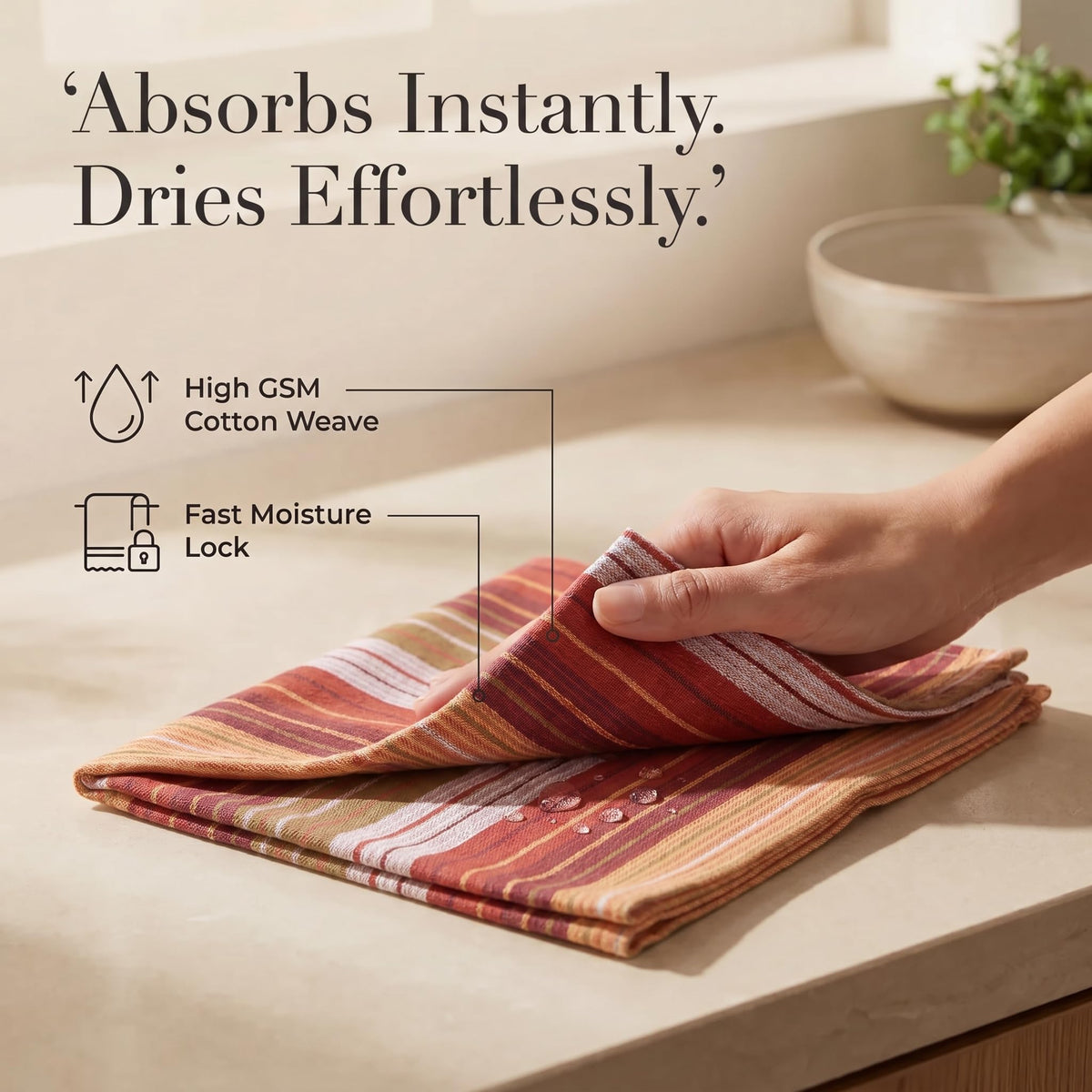 Cloth Napkins Cotton 20x20 (Set of 12) Fall Dobby