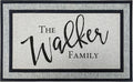 Personalized Monogram 18"x 30" Custom Doormat Door Mat for Front Door