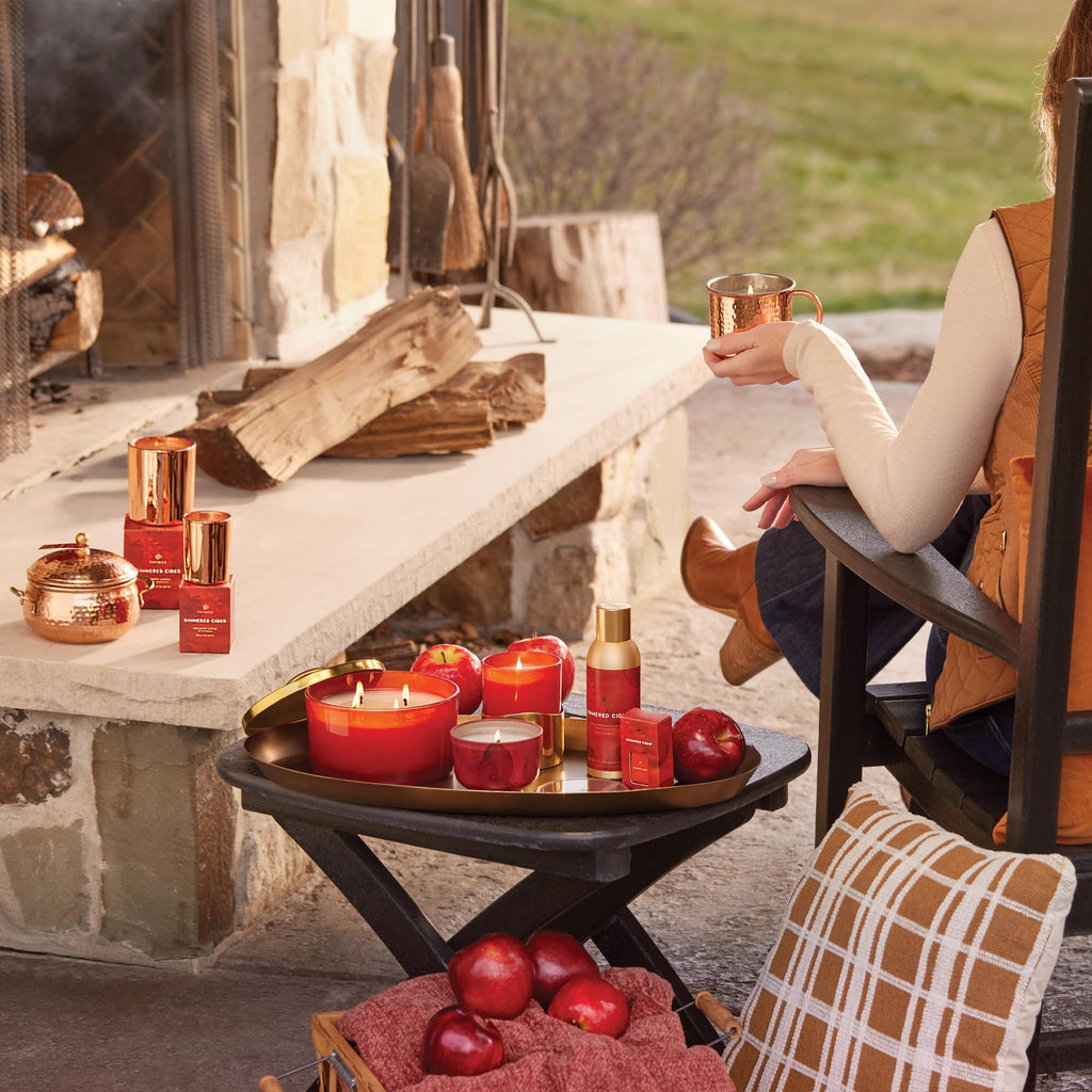 Scented Candles Decor - Luxury Home Fragrance Gifts for Women & Men - Fall Candles with Warm Notes of Apple, Clove, &