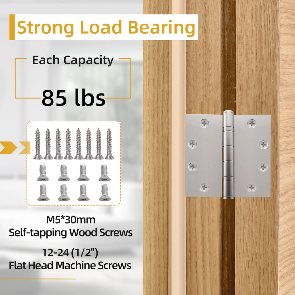 4.5 inch X 4.5 inch Heavy Duty Commercial Door Hinge