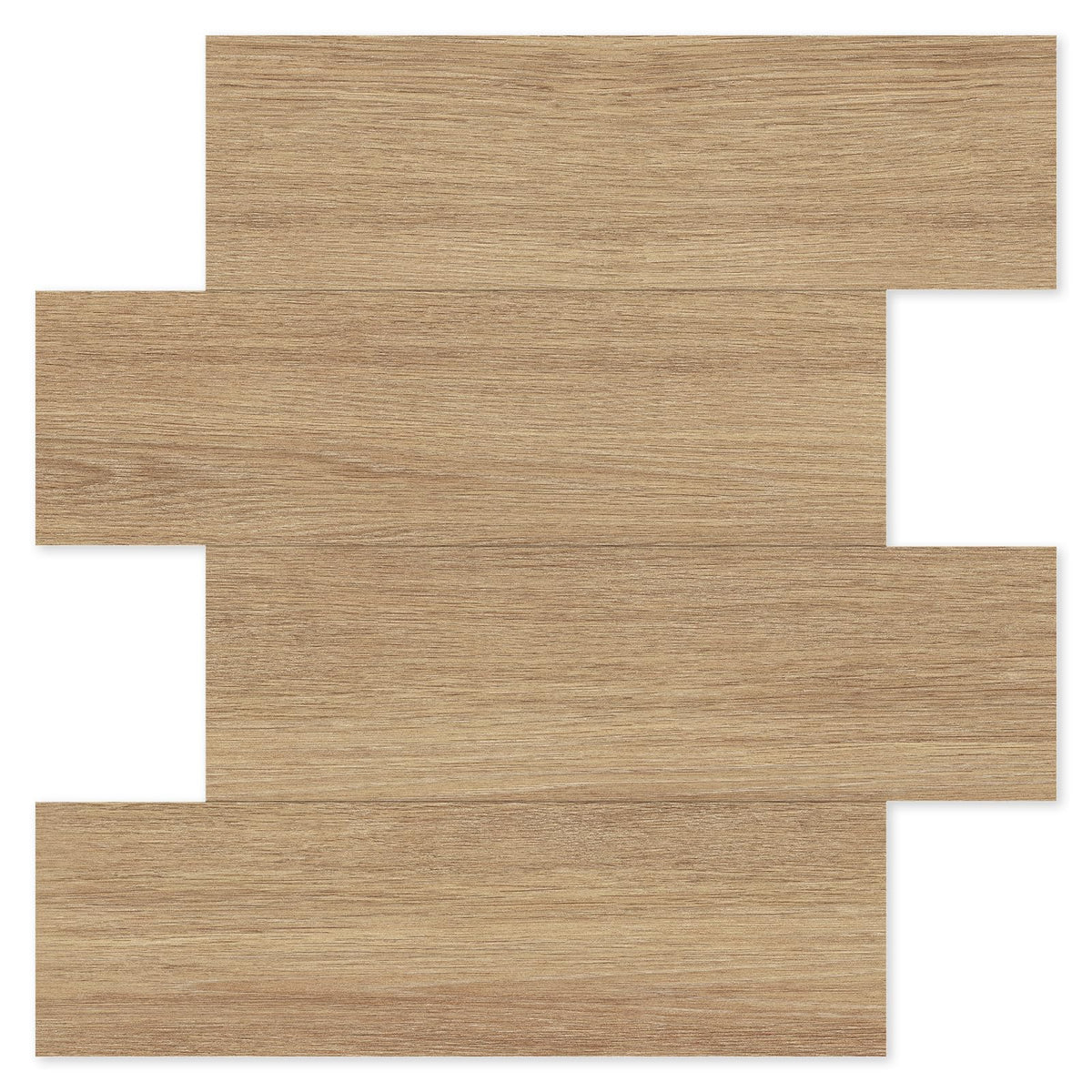 Thick Peel and Stick Floor Tile, Imitation Wood Grain Vinyl Flooring, Waterproof DIY Self-Adhesive Flooring Tiles