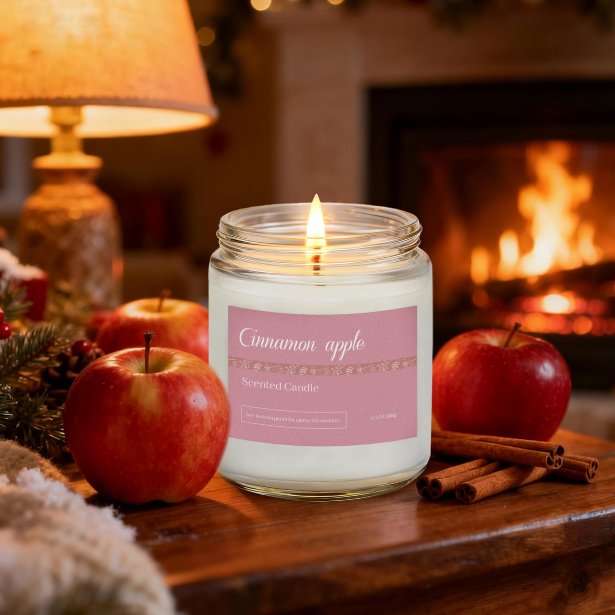 Scented Candles Gift Set for Women, 6-Pack Fall Soy Candles Decor