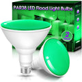 Green Flood Light Bulbs,PAR38 15W(100W Equivalent)