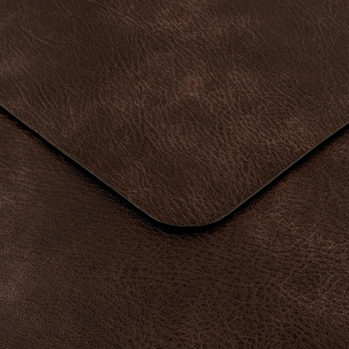 Fall Placemats Set of 6, Heat Resistant Faux Leather, Coffee