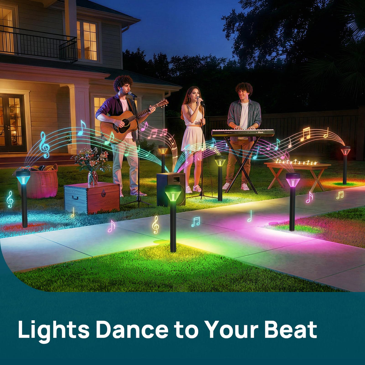 Smart Low-Voltage Path Lights SP6LV, 510LM Outdoor Pathway Lights
