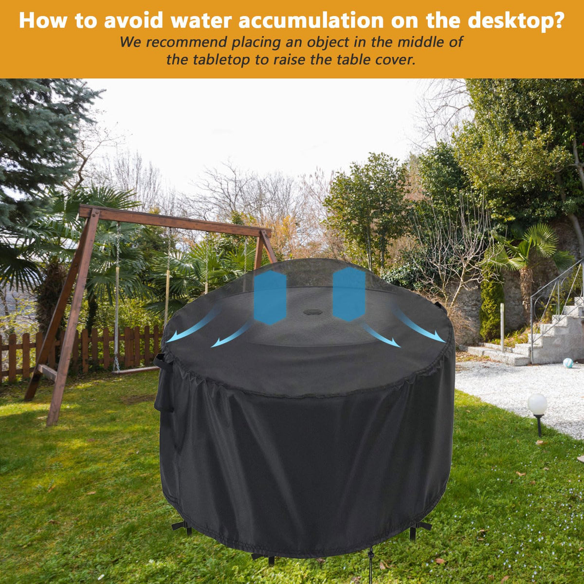 Patio Furniture Covers Waterproof Round Patio Table Cover 24 inch