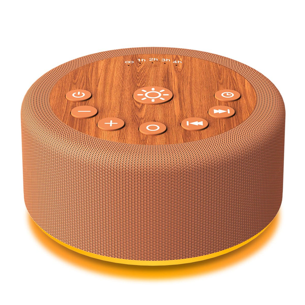 Sleep Sound Machine White Noise Machine with 30 Sounds Non Looping Sounds 12 Night light Colors with 5 Sounds Timers 36 Adjustable